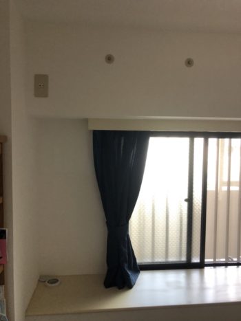 設置前